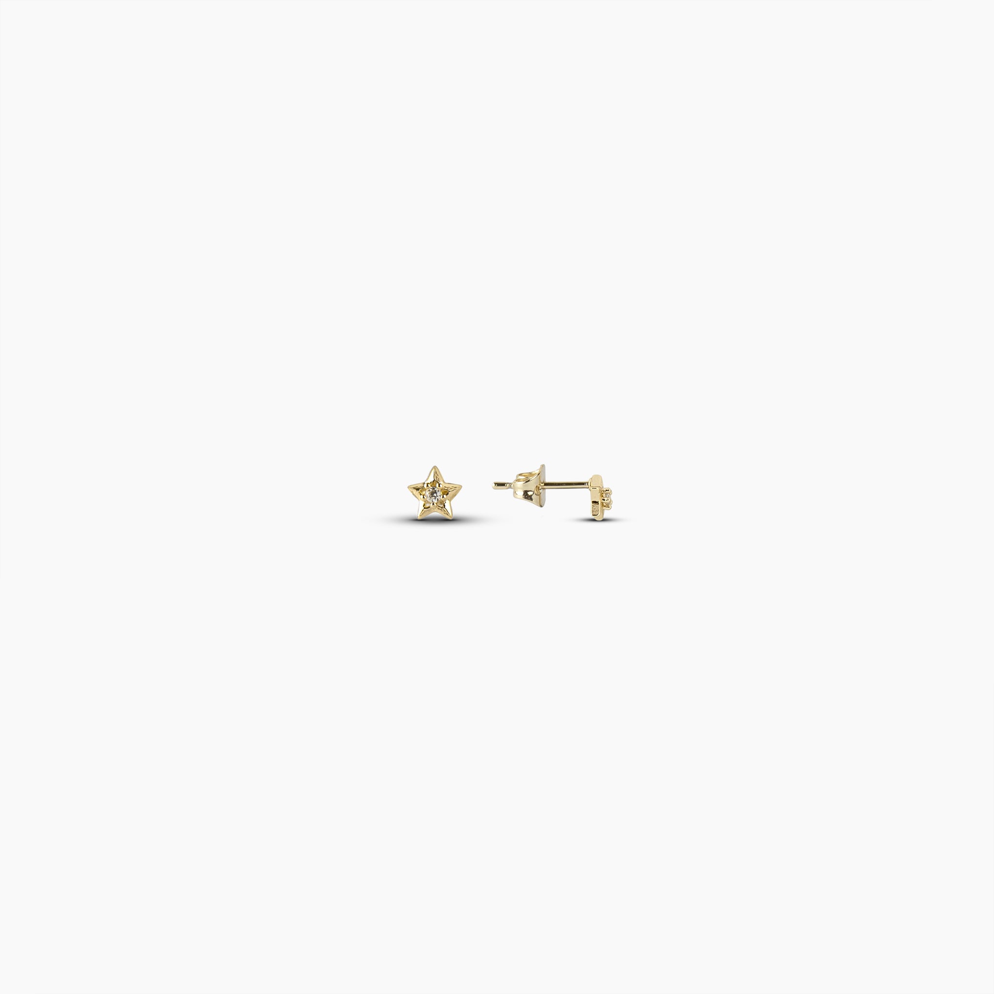 Celestial Star Stud Earrings