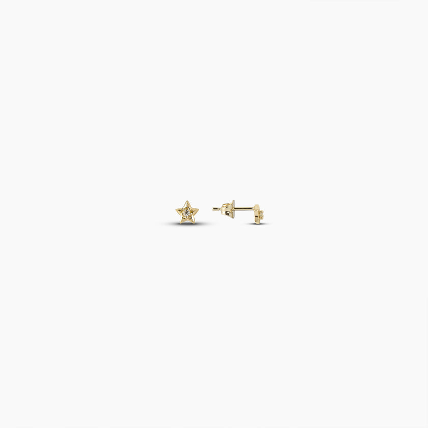 Celestial Star Stud Earrings