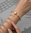 Luna Halo Cuff Bracelet