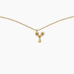 Duo Diamond Initial Necklace