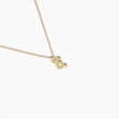Duo Diamond Initial Necklace