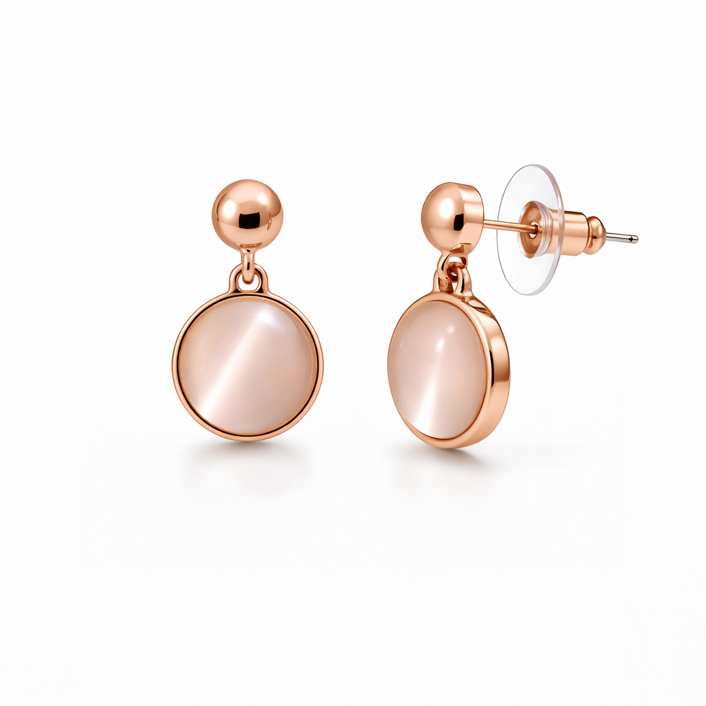 Blush Halo Earrings