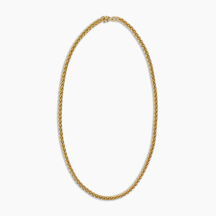 Titan Gold Wheat Chain