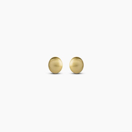 Brushed Mood Gold Dome Studs