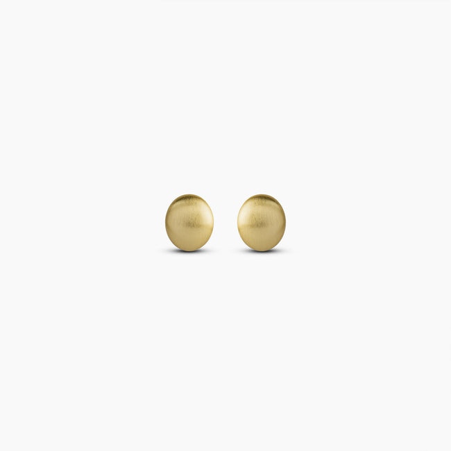 Brushed Mood Gold Dome Studs