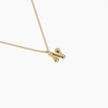 Duo Diamond Initial Necklace