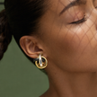 Trinity Link Earrings