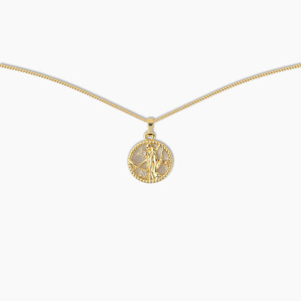 Virgo Zodiac Symbol Necklace