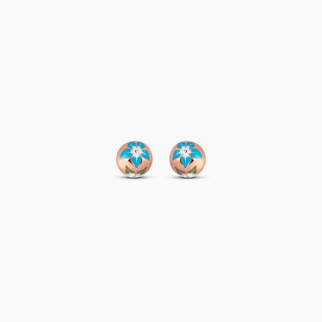 Azure Bloom Earrings