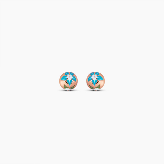 Azure Bloom Earrings