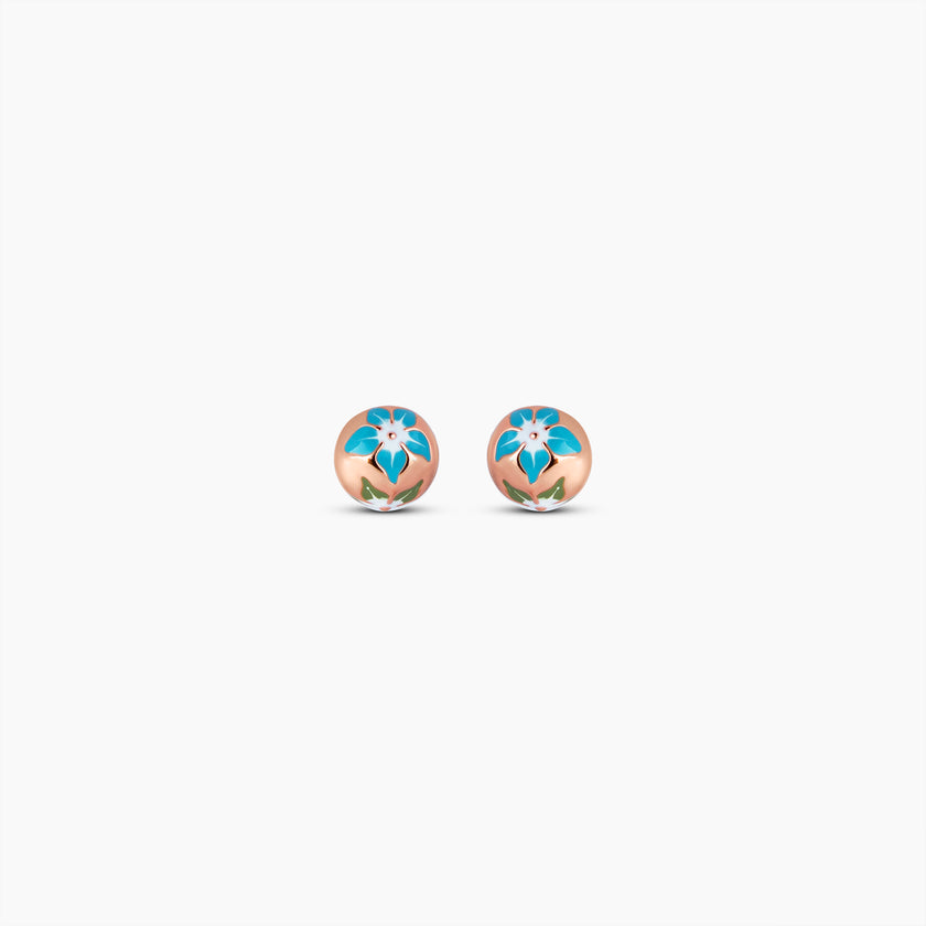 Azure Bloom Earrings