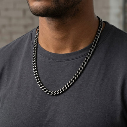 Obsidian Curb Chain