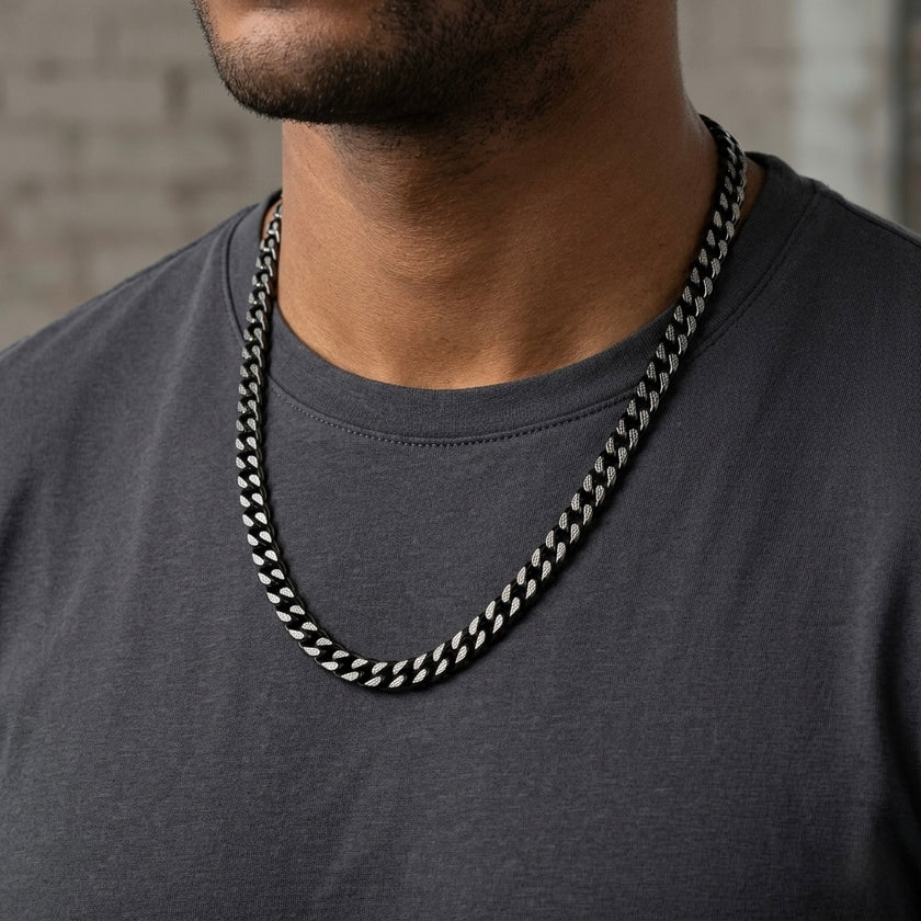 Obsidian Curb Chain