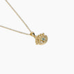 Studded Evil Eye Pendant