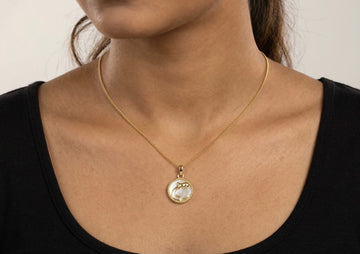 Aquarius Zodiac Pendant