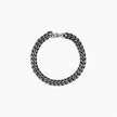 Obsidian Curb Bracelet