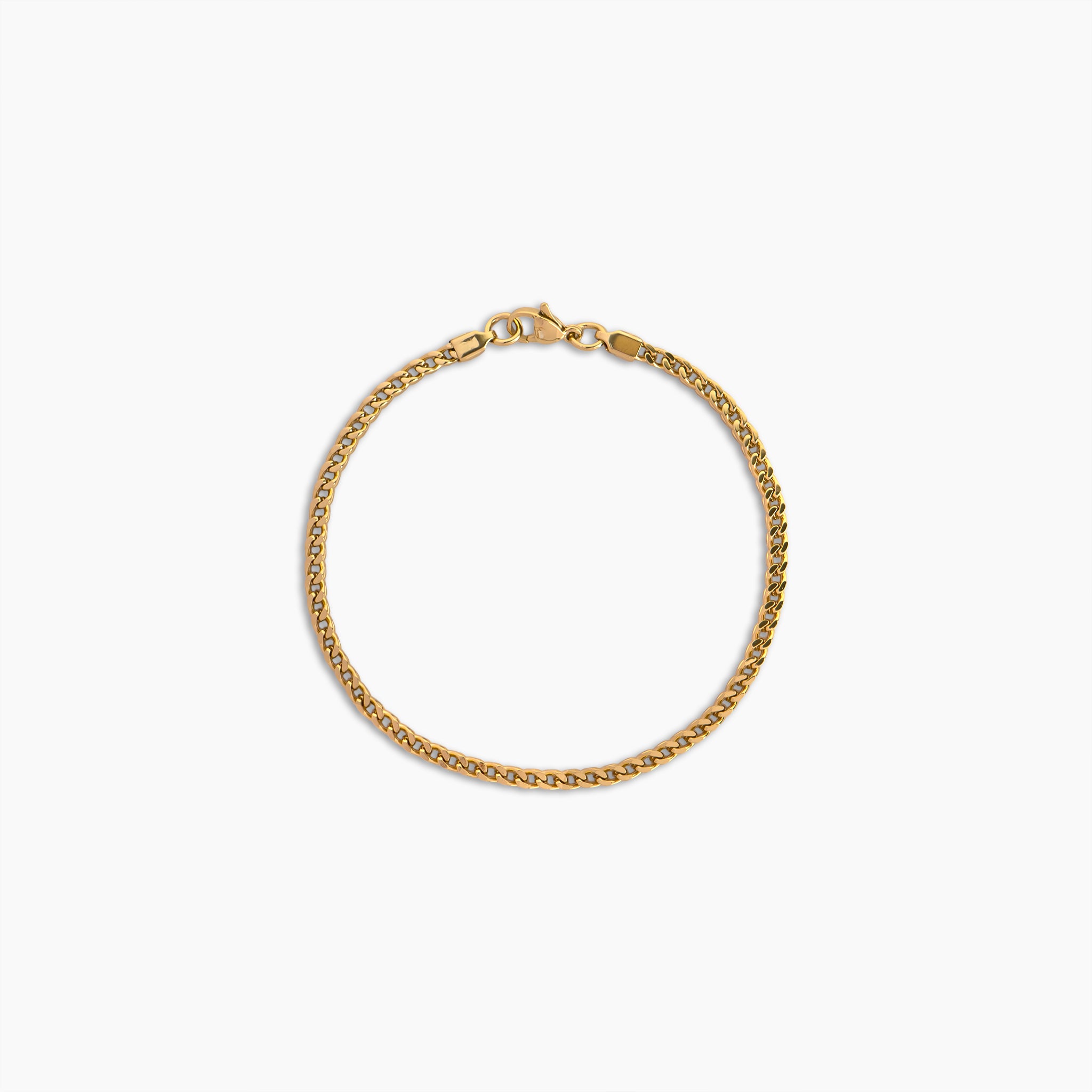 Regal Gold Curb Bracelet