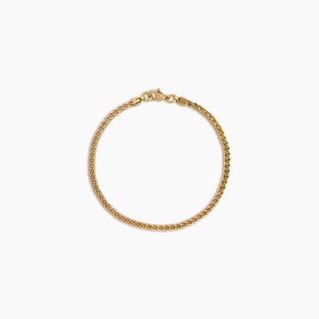 Regal Gold Curb Bracelet