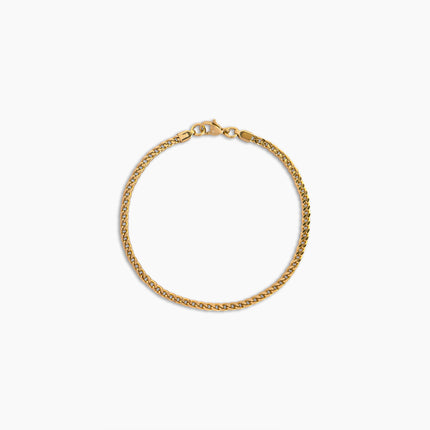 Regal Gold Curb Bracelet