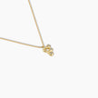 Duo Diamond Initial Necklace