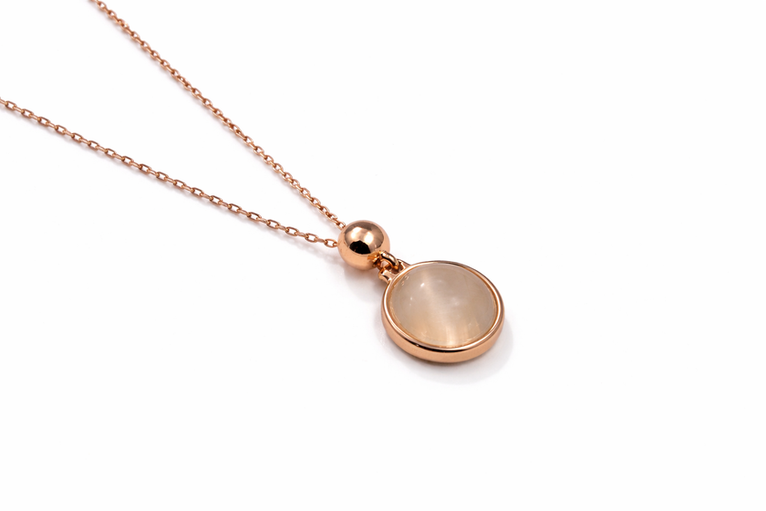 Blush Halo Necklace