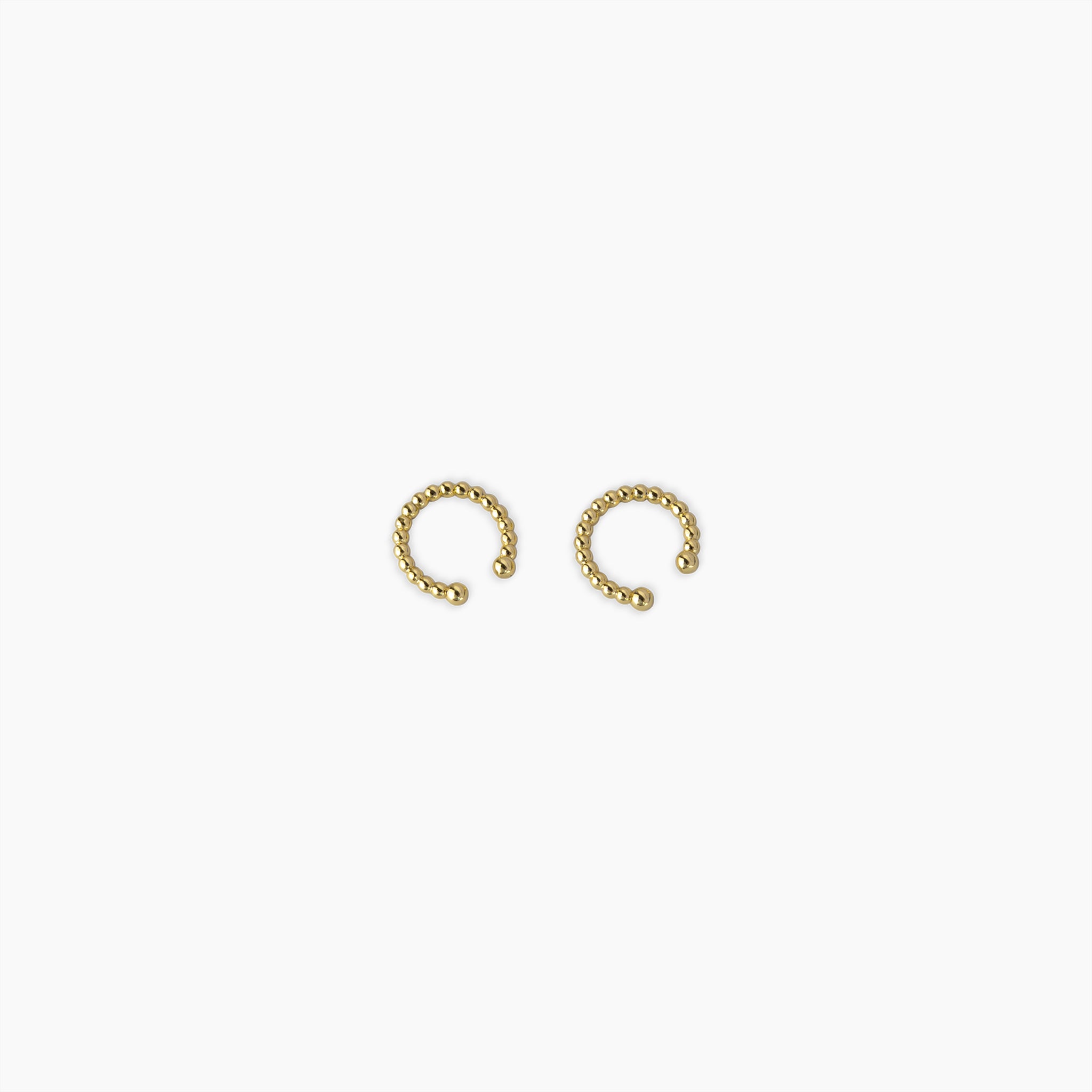 Golden orbit Ear Cuffs