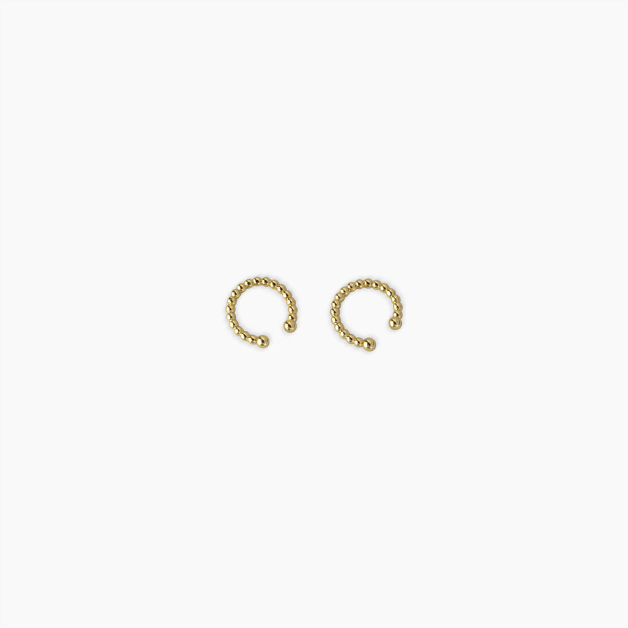 Golden orbit Ear Cuffs