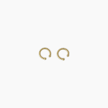 Golden orbit Ear Cuffs