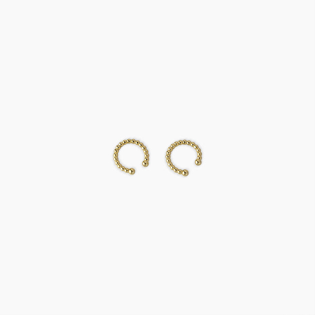 Golden orbit Ear Cuffs