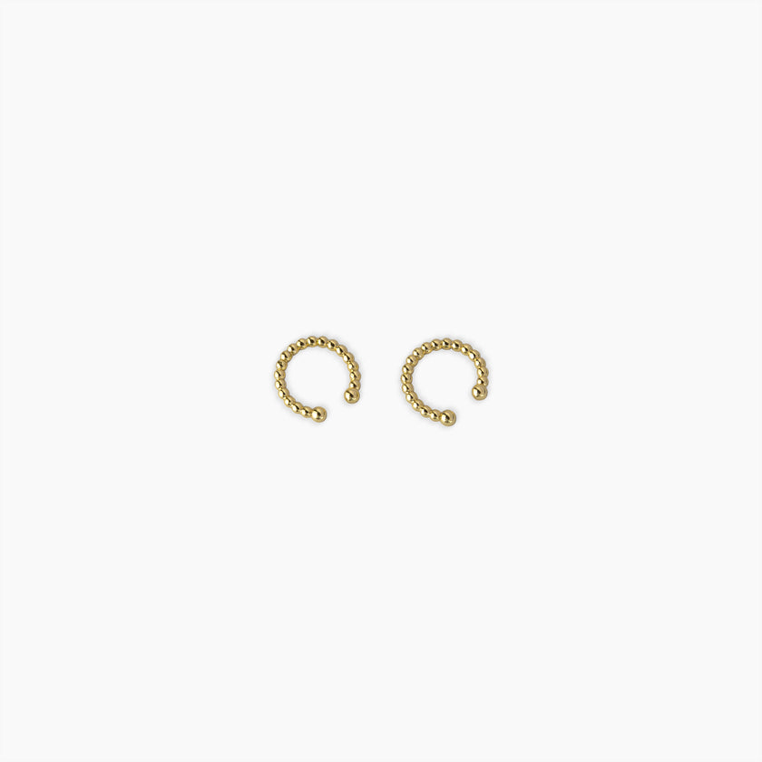 Golden orbit Ear Cuffs