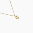 Duo Diamond Initial Necklace