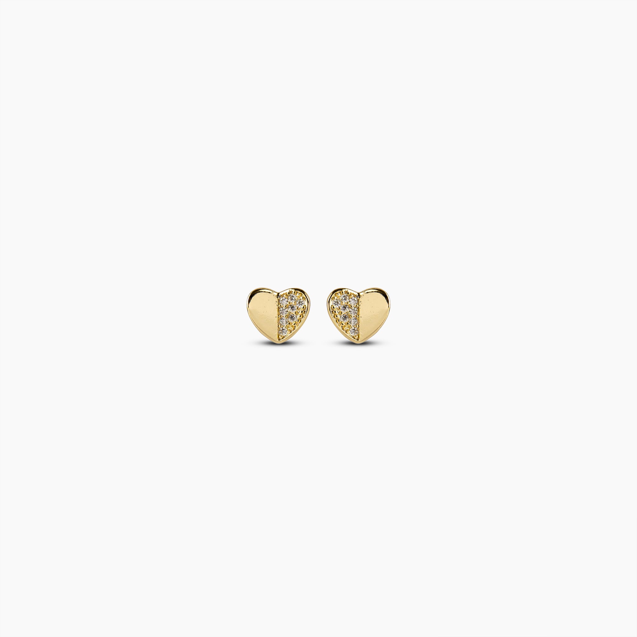 Heart Stud Earrings
