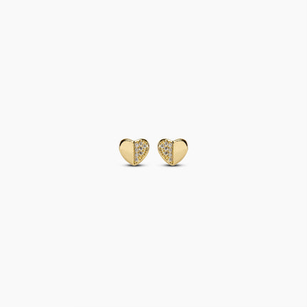 Heart Stud Earrings