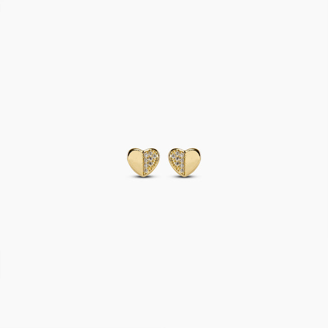 Heart Stud Earrings