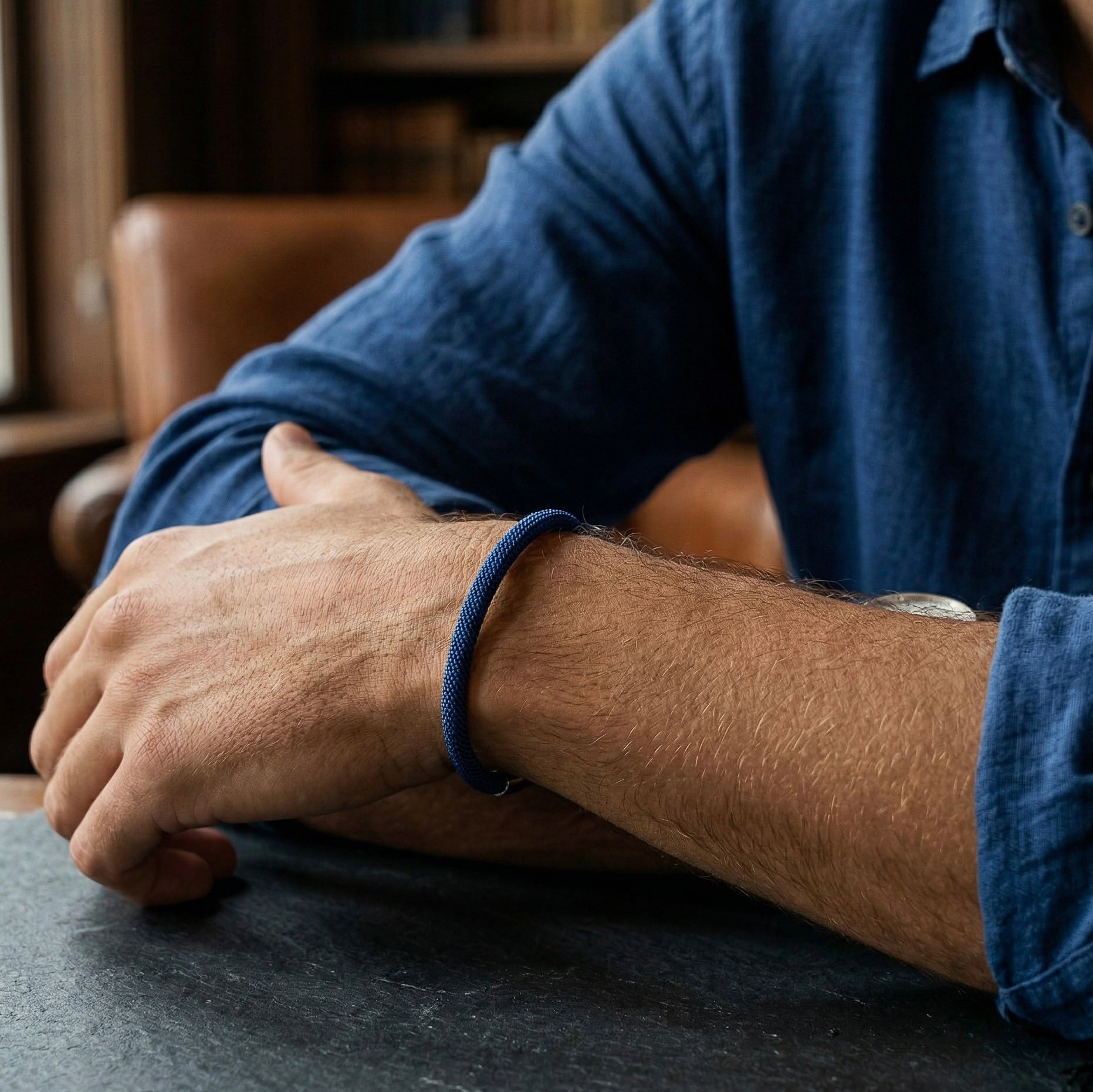 Torque Mesh Bracelet