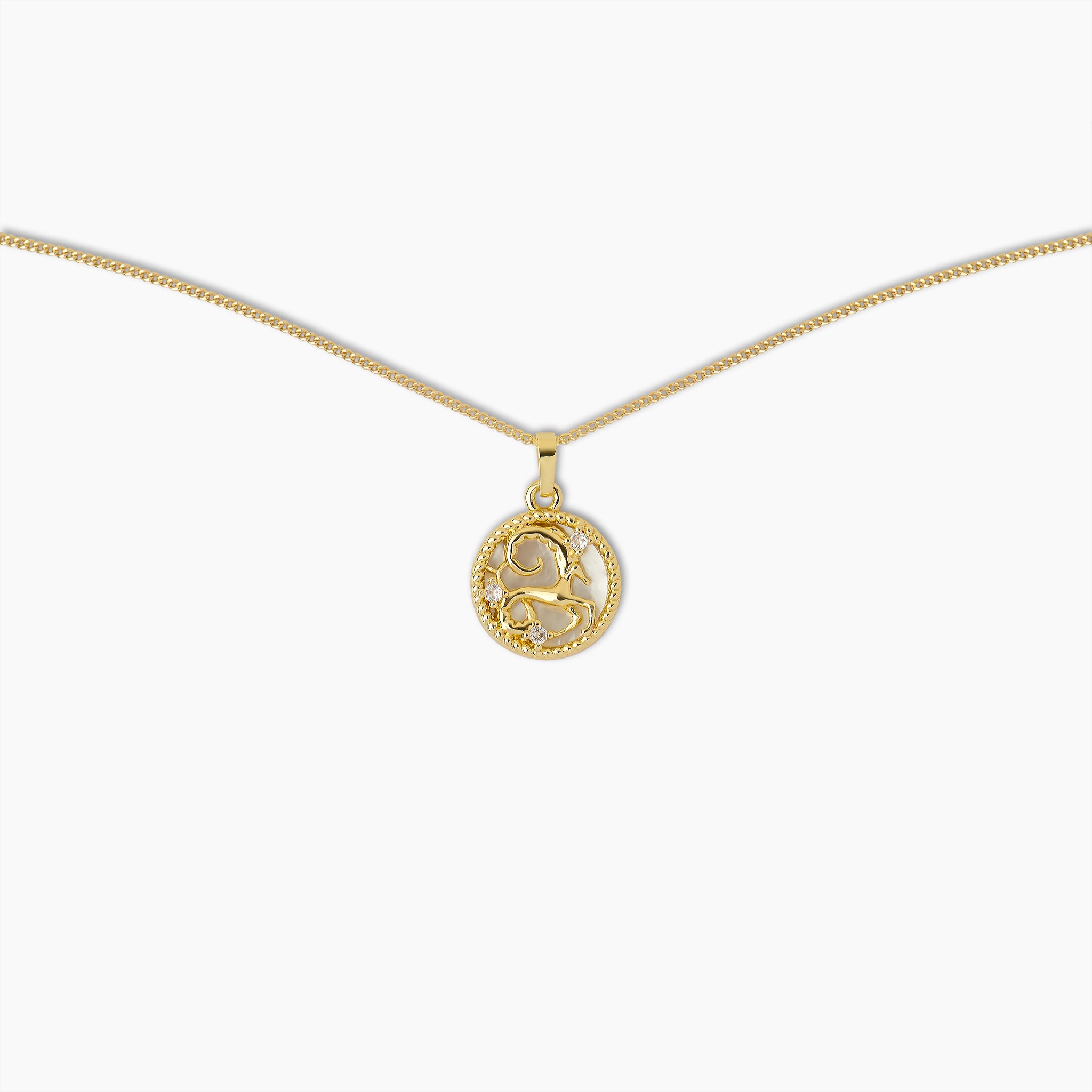 Capricorn Zodiac Pendant