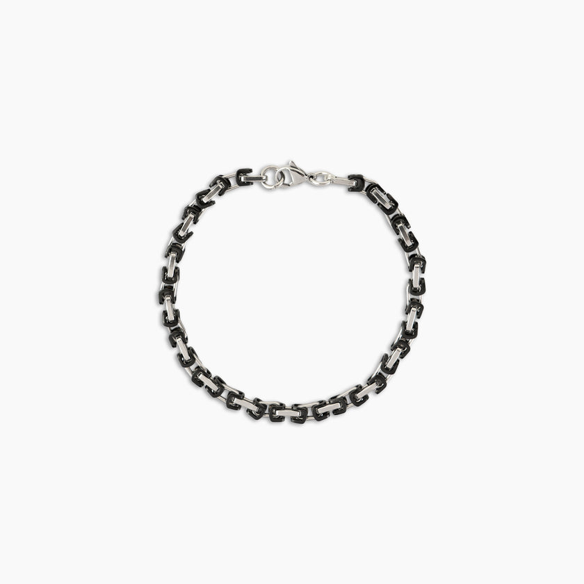 Onyx Grid Bracelet