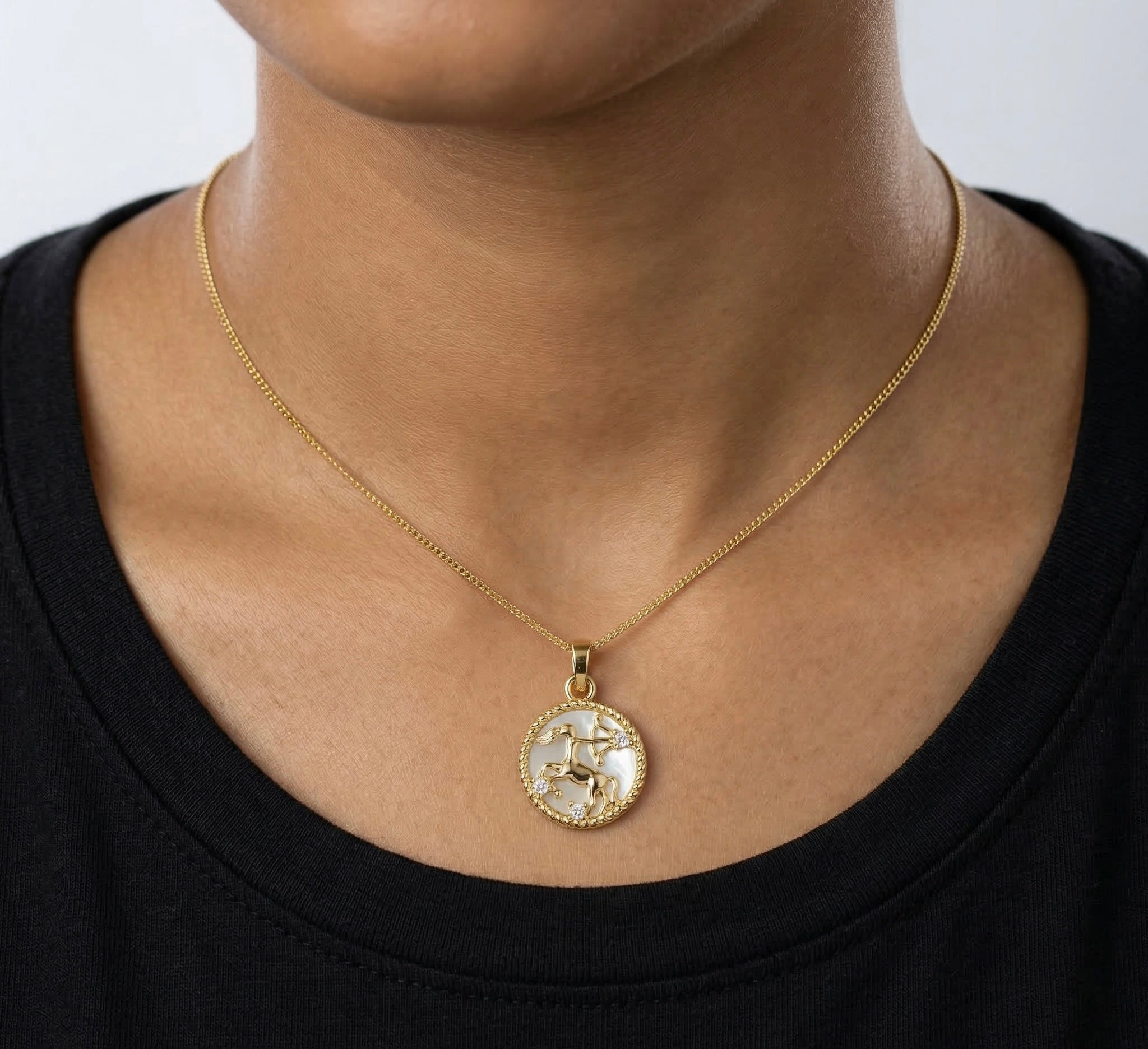 Sagittarius Zodiac Pendant