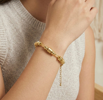Brushed mood Barrel Bracelet