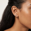 Butterfly Huggie Earrings