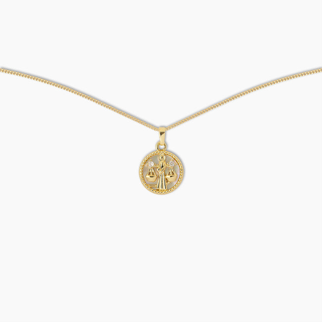 Libra Zodiac Pendant