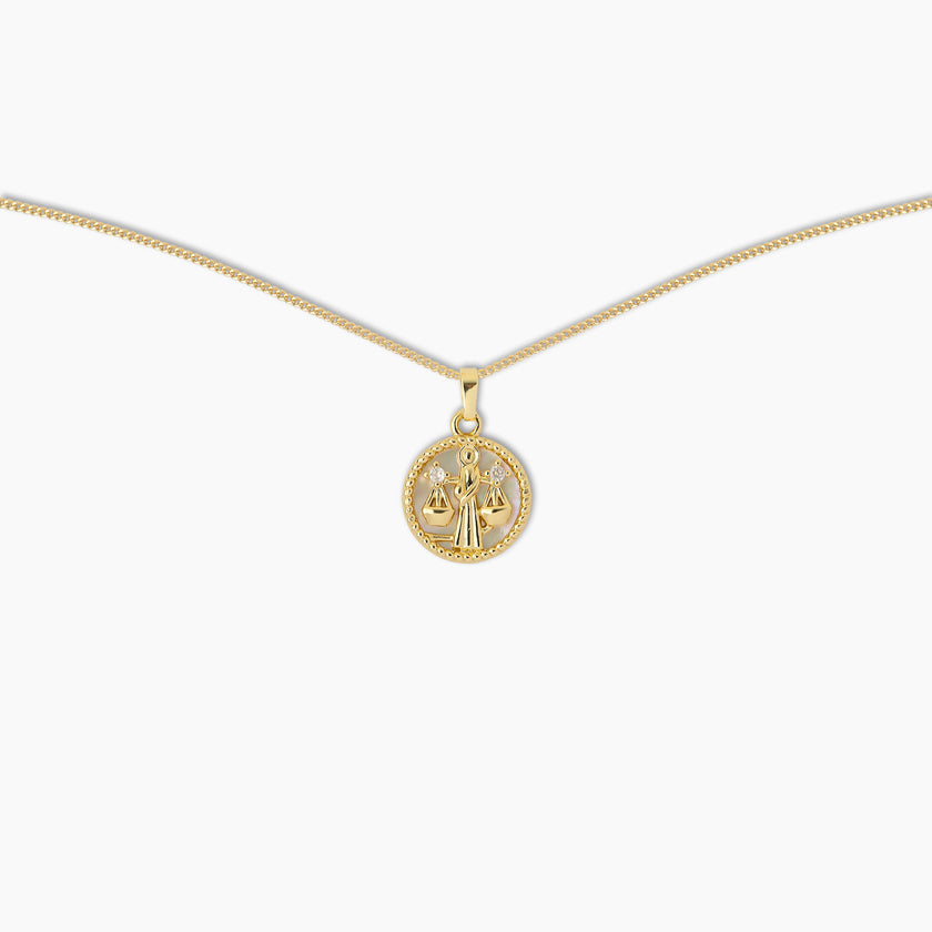 Libra Zodiac Pendant