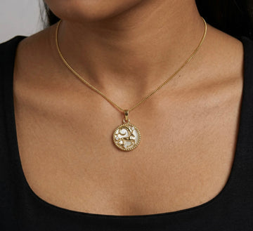 Capricorn Zodiac Pendant