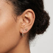 Intertwined Heart Studs