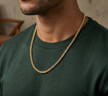 Titan Gold Wheat Chain
