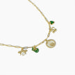 Emerald Garden Charm Necklace
