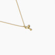 Duo Diamond Initial Necklace