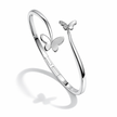 Flutterline cuff Bangle