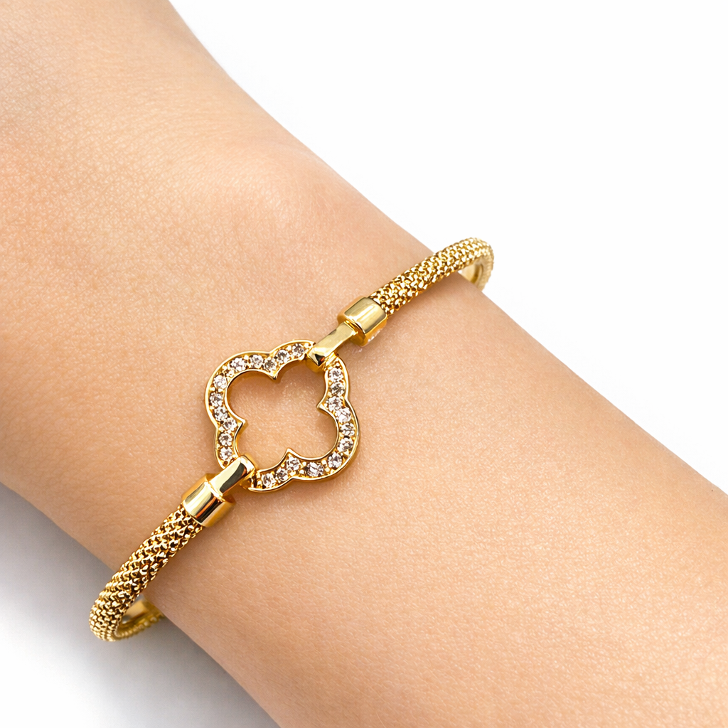 Clover Rope Bangle