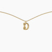 Duo Diamond Initial Necklace